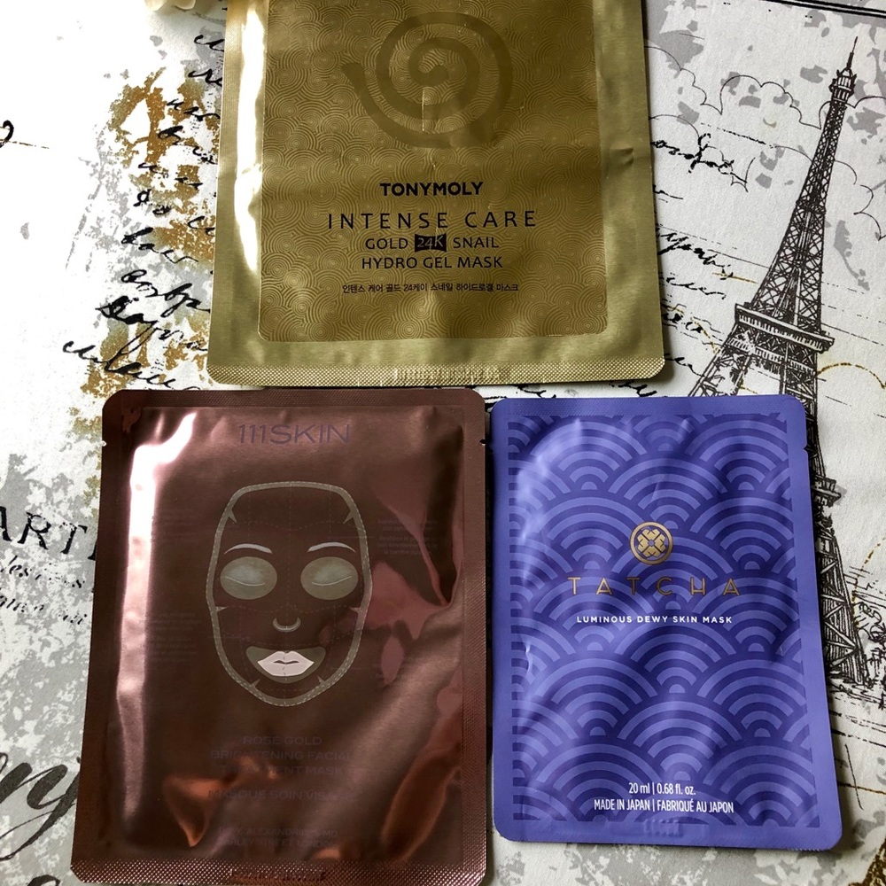 🆕🌟3 LUXURY SHEETS MASKS🌟🆕